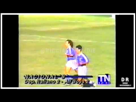 Deportivo Italiano 2 All Boys 2. Nacional B Temporada 1994/95