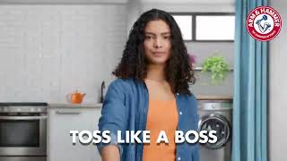 Arm & Hammer detergent gas to bew boss