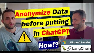 How to Anonymize Your Data Before Putting in ChatGPT  ( LangChain + Presidio)