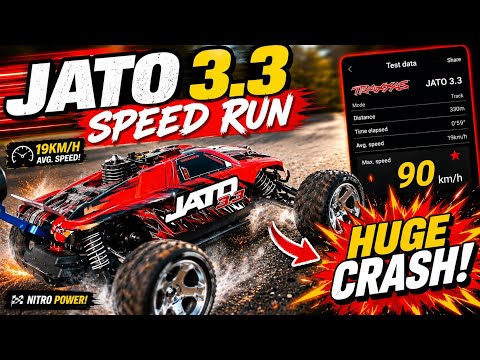 Traxxas Jato 3.3 Nitro Stock Speed Run : How fast is it ?