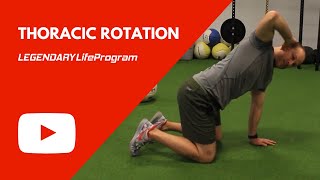 Thoracic rotation