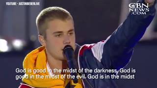 Just Bieber Singing &#39;Reckless Love&#39;