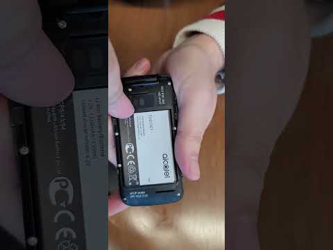 Alcatel Go Flip 3 - How to Insert SIM Card
