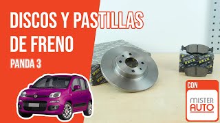 Youtube thumbnail of video "Cómo cambiar los discos y las pastillas de freno delanteros Panda 3 🚗"