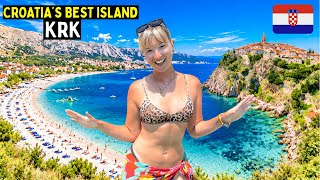 Croatia’s SECRET Island PARADISE 🇭🇷 We Fell in LOVE with KRK (full tour)