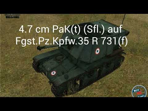 an other wierd tank by the germans Panzerjager R35