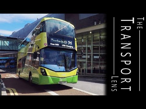Buses at Newcastle Bus Stations - August 2018 - Timelapse