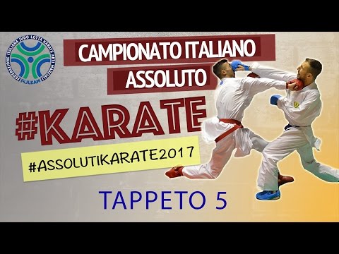 Karate Campionato Ita Assoluto 2017 - Kumite Maschile - Tappeto 5