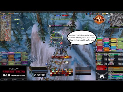 THAT PTERRORDAX SWOOP THOUGH! Zandalari Troll's Racial comes in handy once again! | TWW # 422