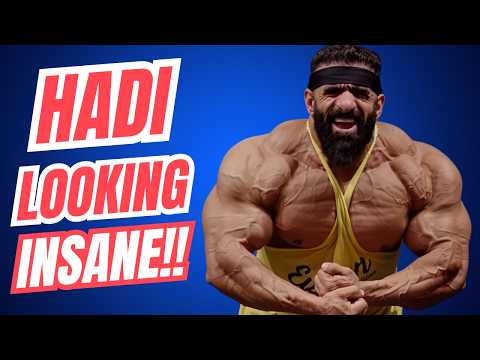 Hadi Choopan is looking SICK!!