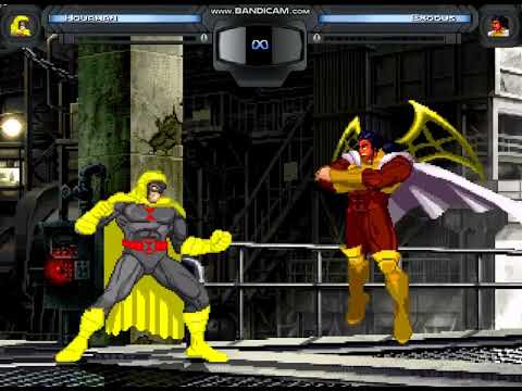 DC vs MARVEL Battle Royale: Hourman vs Exodus (MUGEN)