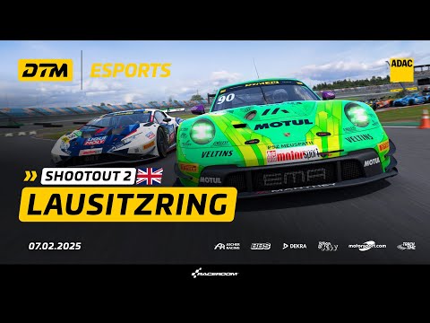 Shootout 2 Lausitzring | DTM eSports 2025 | Re-Live
