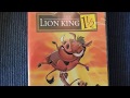 THE LION KING 1 1 2 DVD Overview