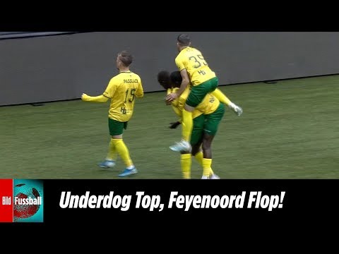 BVB-Leihgabe Passlack zerstört Mikrofon | Sittard - Feyenoord 4:2 | Highlights | Eredivisie