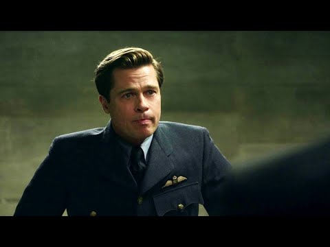 "Your Wife Is A German Spy" Scene - Allied (2016) #bradpitt