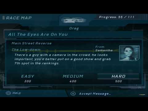 Need For Speed - Underground - (Progress 55/111) - Gameplay - Campaign Walkthrough