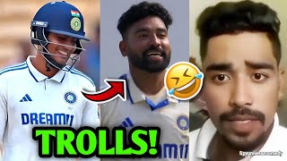 Shubman Gill TROLLS Mohammed Siraj on his VIRAL MEME 