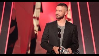 See Justin Timberlake Tell Prejudice to &#39;Fuck Off&#39; in iHeartRadio Speech
