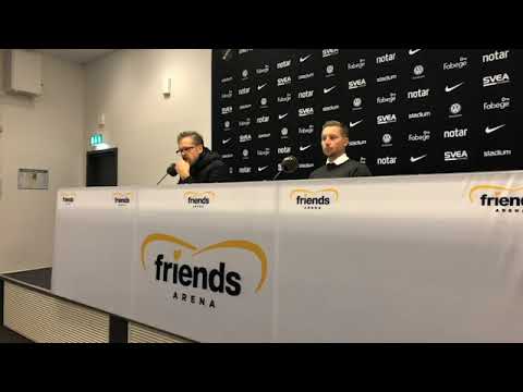 AIK Play: Presskonferens efter AIK - Örebro SK 2018-10-07