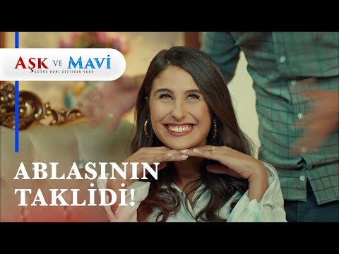 Pembe'den Mavi taklidi - Aşk ve Mavi 40. Bölüm