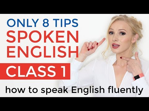 Spoken English Class 1 | How to Speak Fluent English - Beginner to Advanced Speaking Practice