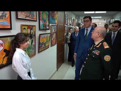 “Fövqəladə hallar uşaqların gözü ilə” XII Respublika uşaq yaradıcılıq müsabiqəsinin qaliblərinin mükafatlandırma mərasimi keçirilib
