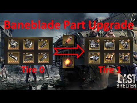 Last Shelter Survival (LSS)-Baneblade Tire 0  to Tire 1 Upgrade. Heat Radiation Energy required = ?