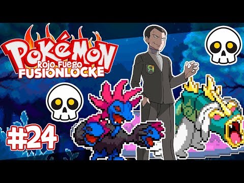 ¡GIOVANNI NOS DESTROZA! Pokémon Rojo Dual FusionLocke c/ Gary  Ep.24 - [Brock]