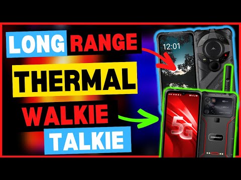 (5G RUGGED PHONES) 2 INSANE Infrared Night Vision + Thermal Rugged Phones (Conquest S23 + AGM G2)