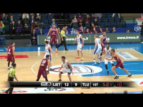 BBL: "LIETKABELIS" - "TLU KALEV" 2015-12-01 rungtynių įrašas