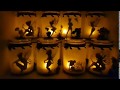 Video: Lampara personalizada de Campanilla capturada en un tarro. Luz decorativa. Producto artesanal