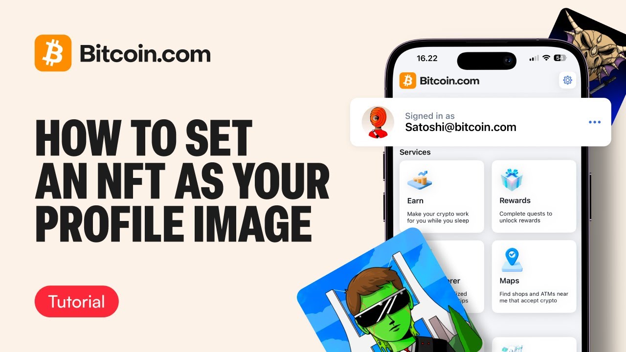 NFT as your account image