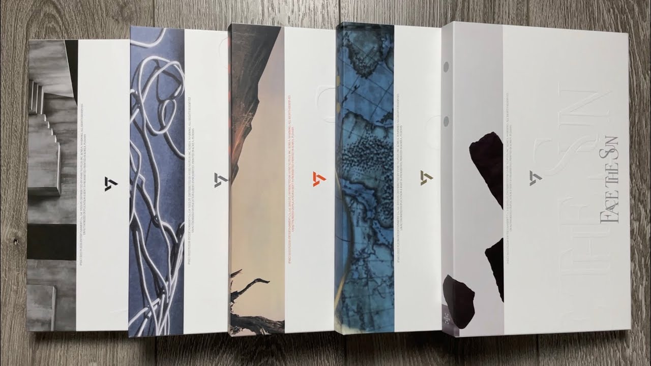 ♡Unboxing Seventeen 세븐틴 4th Studio Album Face The Sun (Control, Shadow, Ray, Path & Pioneer Ver.)♡