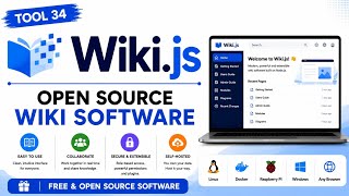 Tool 34 | Wiki.js: Open Source Wiki Software | Free & Open Source Soft