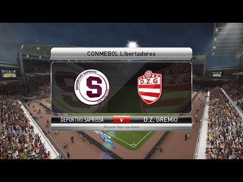 PES 2018 modo carrera jugador liga Promerica 2.0: Copa Libertadores Saprissa vs DZ Gremio