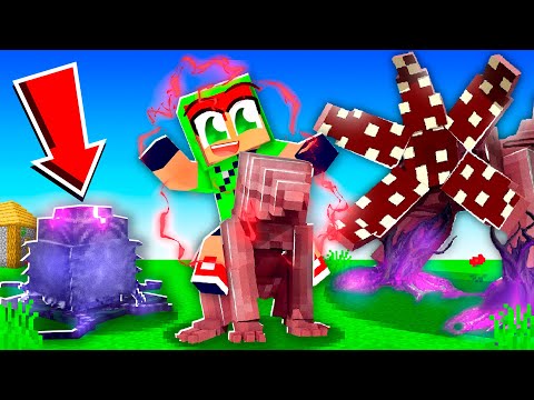 THE EGG HATCHED!! DEMODOG LIFE CYCLE IN MINECRAFT!! (SCARY)