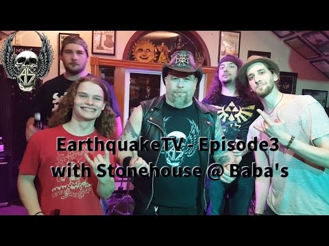EarthquakeTV - Episode3 - with Stonehouse @ Baba's