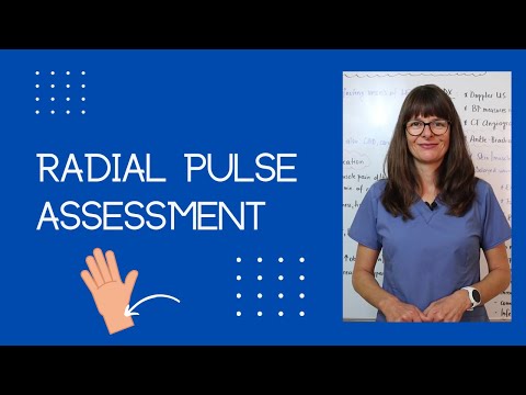 Radial Pulse Assessment Demonstration #shorts