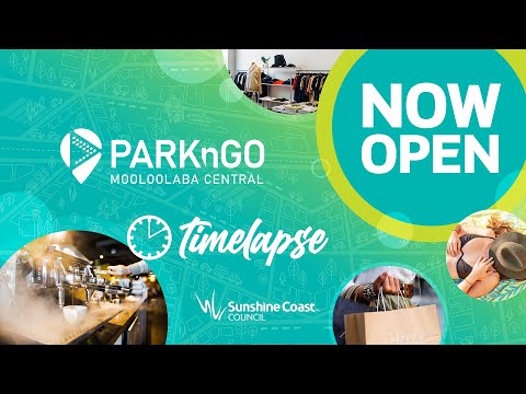 ParknGo Mooloolaba Central • Lapso de tempo do edifício de estacionamento