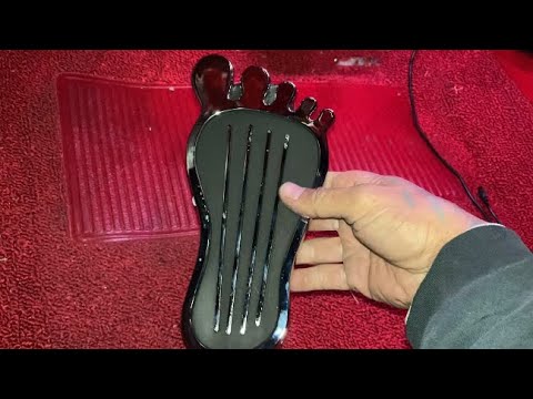 Chrome barefoot gas pedal install