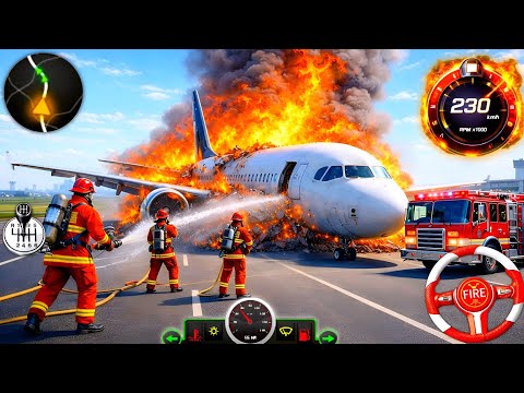 Fire Truck City Rescue Simulator 3D - US Emergency 911 Ambulance Driving - Android GamePlay