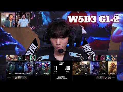JDG vs TT - Game 2 | Week 5 Day 3 LPL Spring 2025 Split 2 | JD Gaming vs ThunderTalk Gaming G2 full