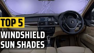 Top 5 Best Car Windshield Sun Shades are Here ✅Beat The Heat