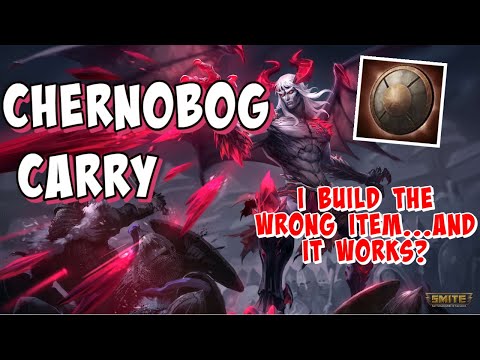 CHERNOBOG CARRY GAMEPLAY SMITE SEASON 9 - WHY DOES NO ONE PLAY HIM?!?!