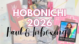 Hobonichi Haul and Unboxing 2026!