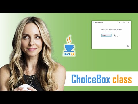 #27 JavaFX | Complete Beginners | Class ChoiceBox