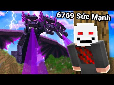 Tôi Chiến Đấu với Rồng Ender Mạnh Nhất Minecraft