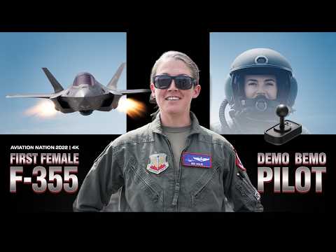 Breaking Barriers: The First Female F-35 Demo Pilot
