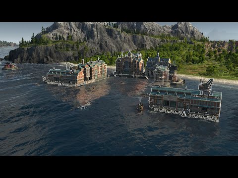 Anno 1800 ep 6 Docklands land on my PC