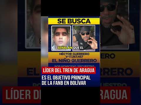 LÍDER DEL TREN DE ARAGUA ES EL OBJETIVO PRINCIPAL DE LA FANB EN BOLIVAR